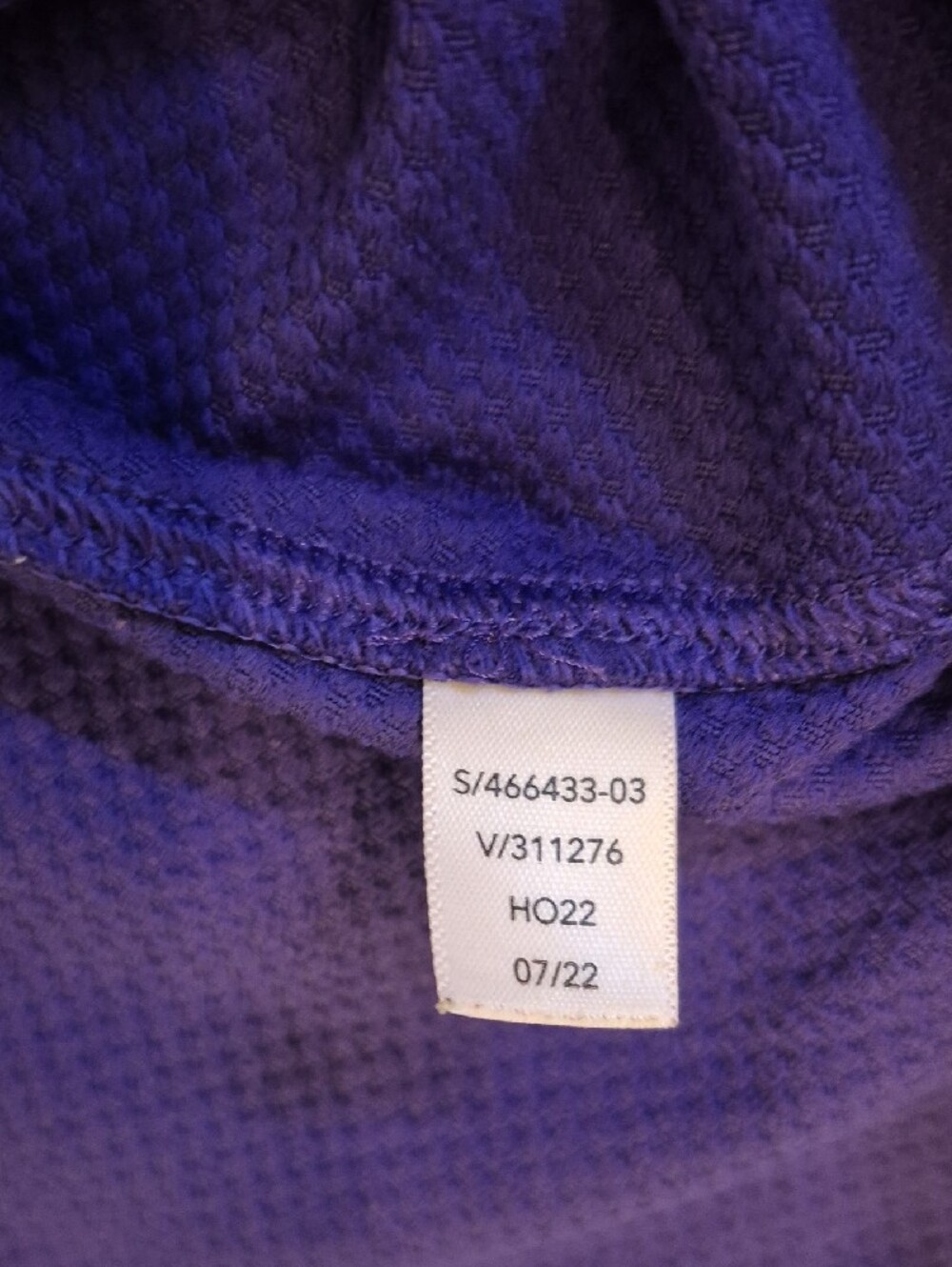 EUC Athleta Whistler Noble Blue Half-Zip M - Picture 7 of 8